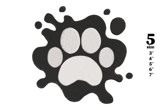 Paw Print Decal