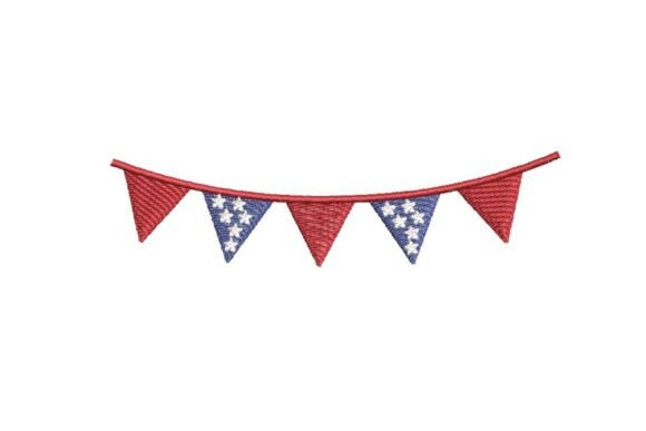 USA Patriotic Garland